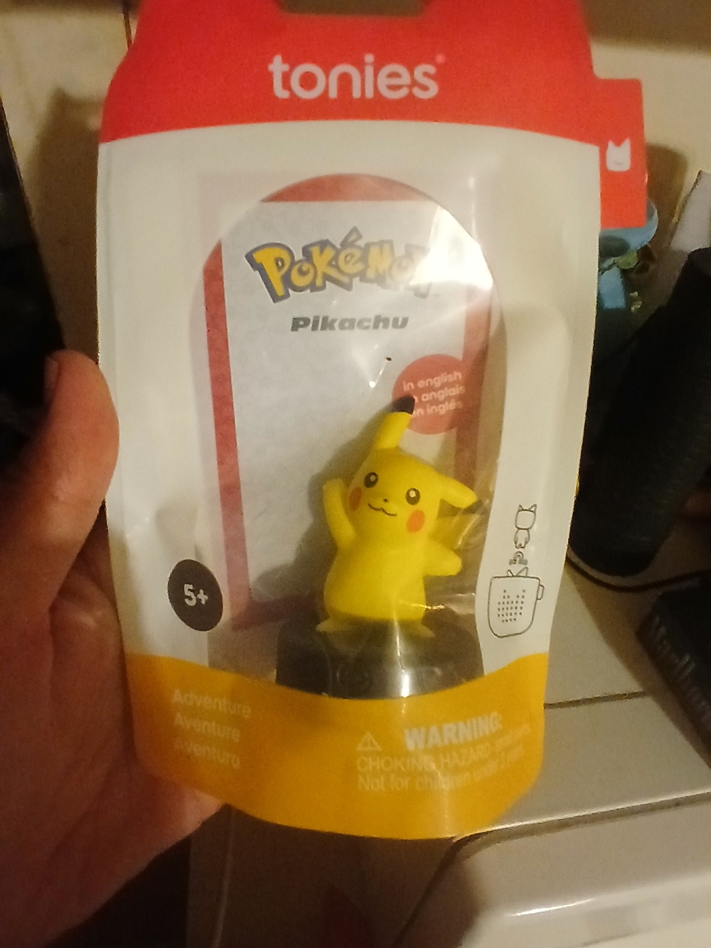 Tonies Pikachu Figure - Tonies Brand Yellow Collectible